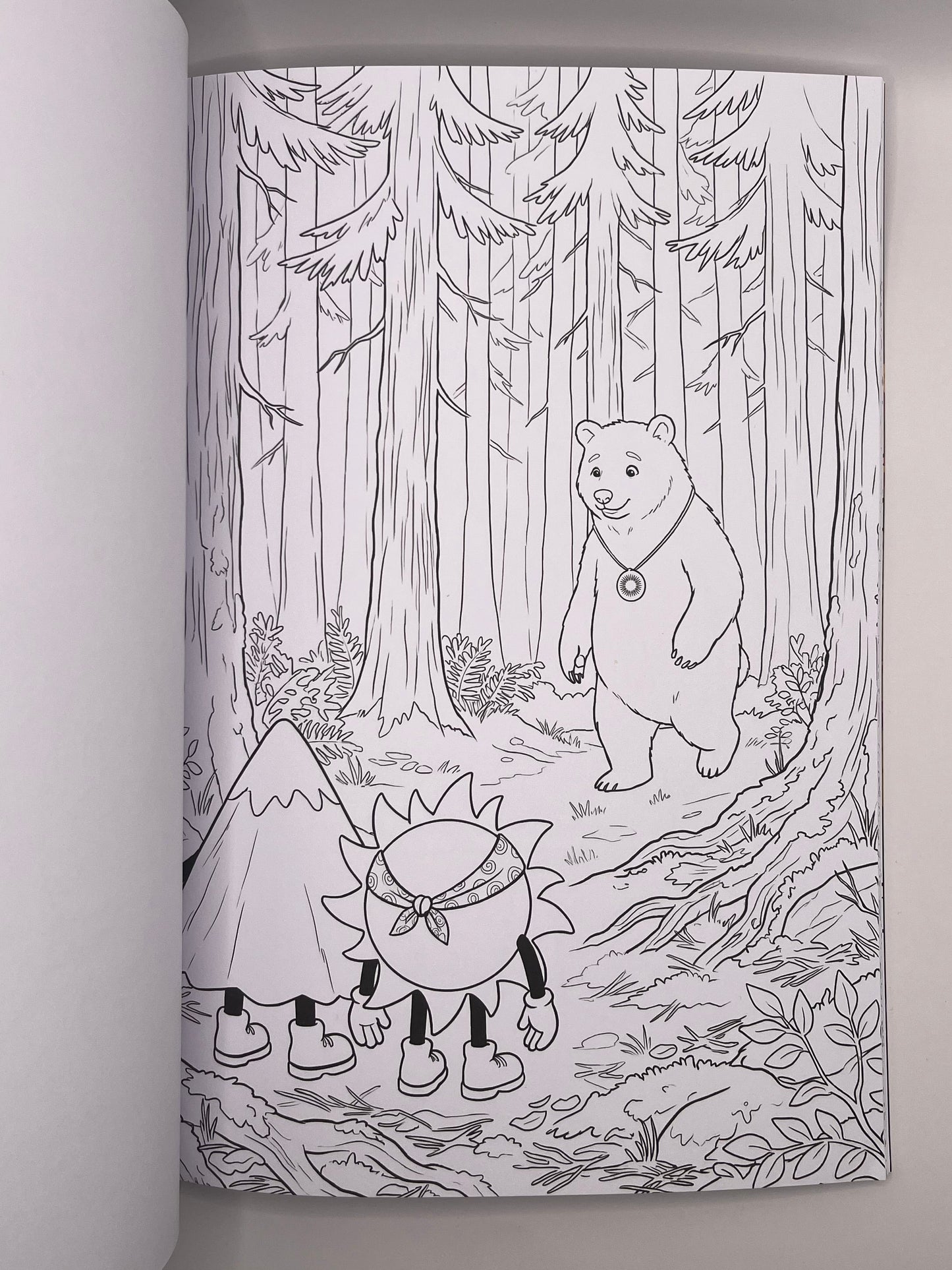 Ray & Monty: Die grosse Nussjagd Malbuch