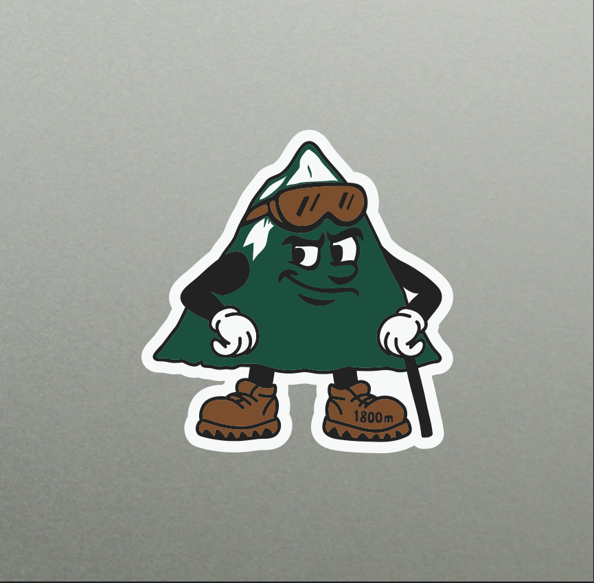 Arosa 1800m Club Monty Sticker